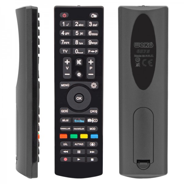 WEKO KR TÜRK TELEKOM TİVİBU HD UYDU KUMANDASI WEKO KR TÜRK TELEKOM TİVİBU HD UYDU KUMANDASI