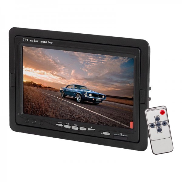 POWERMASTER PM-6592 7 TFT LCD RENKLİ ARAÇ MONİTÖR (TETİKLEMELİ) POWERMASTER PM-6592 7 TFT LCD RENKLİ ARAÇ MONİTÖR (TETİKLEMELİ)