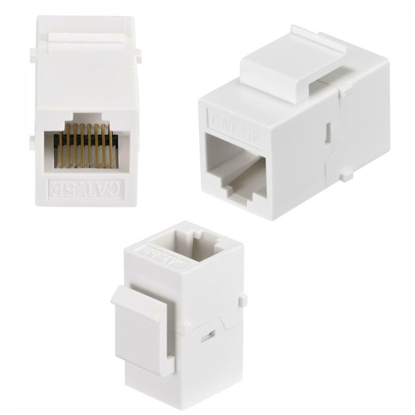 KLİPSLİ RJ45 DİŞİ/DİŞİ ARA APARAT (8P/8C ARA) KLİPSLİ RJ45 DİŞİ/DİŞİ ARA APARAT (8P/8C ARA)