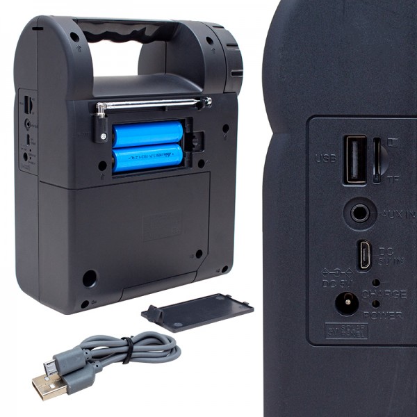 MAGICVOICE FP-26 USB/SD/FM/BLUETOOTH DESTEKLİ FENERLİ TAŞINABİLİR HOPARLÖR MAGICVOICE FP-26 USB/SD/FM/BLUETOOTH DESTEKLİ FENERLİ TAŞINABİLİR HOPARLÖR