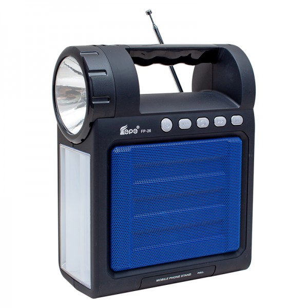 MAGICVOICE FP-26 USB/SD/FM/BLUETOOTH DESTEKLİ FENERLİ TAŞINABİLİR HOPARLÖR MAGICVOICE FP-26 USB/SD/FM/BLUETOOTH DESTEKLİ FENERLİ TAŞINABİLİR HOPARLÖR