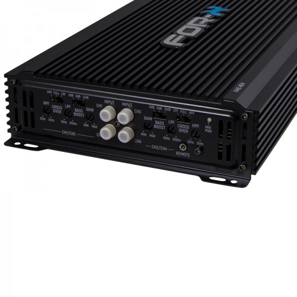 FOR-X XAE-804 4 KANAL 300 WATT OTO ANFİ (BASS KONTROLLÜ) FOR-X XAE-804 4 KANAL 300 WATT OTO ANFİ (BASS KONTROLLÜ)