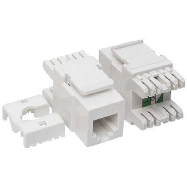 Rj 45 Cat3 Şase 180 Derece Keystone Jack