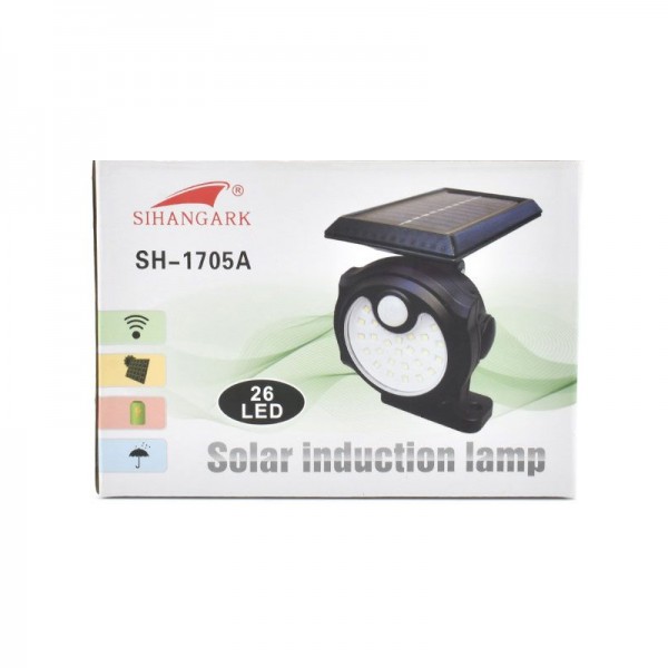 POWERMASTER SH-1705B 36 LEDLİ SENSÖRLÜ 3 MODLU SOLAR İNDİKSİYON DUVAR LAMBASI POWERMASTER SH-1705B 36 LEDLİ SENSÖRLÜ 3 MODLU SOLAR İNDİKSİYON DUVAR LAMBASI