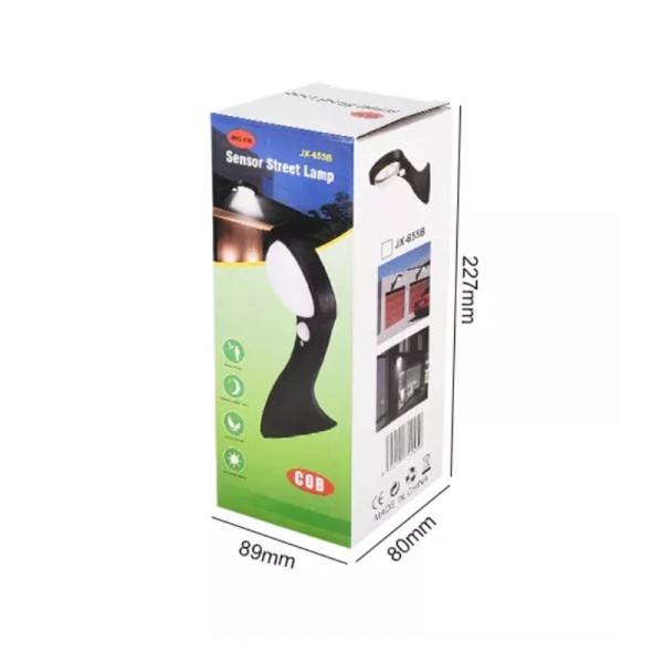 POWERMASTER JX-655A HAREKET SENSÖRLÜ 3 MODLU COB LEDLİ SOLAR SOKAK DUVAR LAMBASI POWERMASTER JX-655A HAREKET SENSÖRLÜ 3 MODLU COB LEDLİ SOLAR SOKAK DUVAR LAMBASI