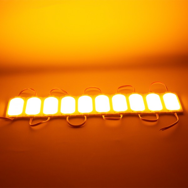 POWERMASTER MODÜL LED 12V 3W SARI COB 85X35 MM IP65 220-240LM 140 DERECE