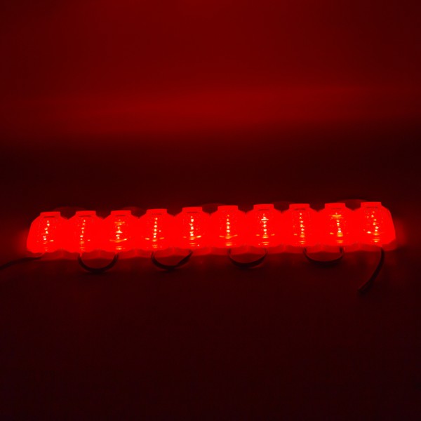 POWERMASTER MODÜL LED 12V 0.6W KIRMIZI 2835 65X25 MM IP65 120LM 160 DERECE