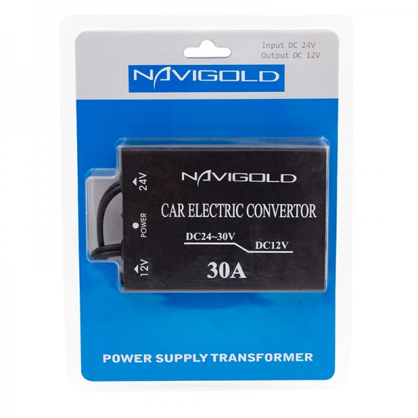 NAVIGOLD 24V DC / 12V DC 30 AMPER ÇAKMAK GİRİŞLİ OTO KONVERTÖR NAVIGOLD 24V DC / 12V DC 30 AMPER ÇAKMAK GİRİŞLİ OTO KONVERTÖR