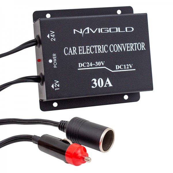 NAVIGOLD 24V DC / 12V DC 30 AMPER ÇAKMAK GİRİŞLİ OTO KONVERTÖR NAVIGOLD 24V DC / 12V DC 30 AMPER ÇAKMAK GİRİŞLİ OTO KONVERTÖR