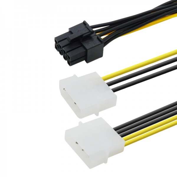 POWERMASTER HADRON HDX5504 EKRAN KARTI 8 PIN SATA POWER KABLO