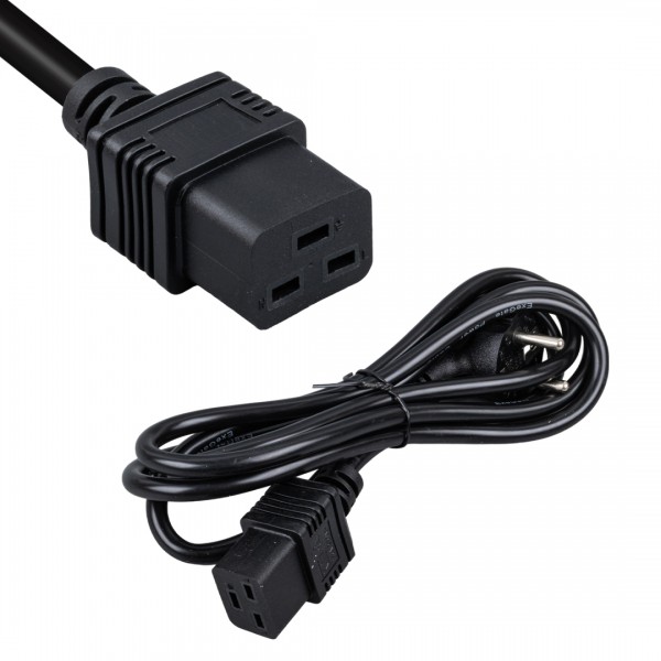 POWERMASTER DİKDÖRTGEN GİRİŞLİ 1.8 METRE C19 POWER KABLO POWERMASTER DİKDÖRTGEN GİRİŞLİ 1.8 METRE C19 POWER KABLO