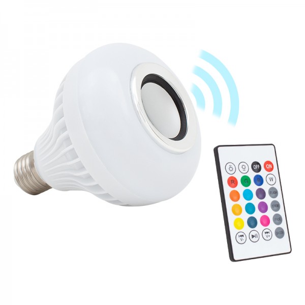 POWERMASTER OM-30 BLUETOOTH MÜZİK ÇALAR KUMANDALI RGB LED AMPUL POWERMASTER OM-30 BLUETOOTH MÜZİK ÇALAR KUMANDALI RGB LED AMPUL
