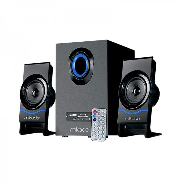 MIKADO MD-1700BT 2+1 SİYAH USB+SD+FM+BT DESTEKLİ UKLI MULTIMEDIA SPEAKER MIKADO MD-1700BT 2+1 SİYAH USB+SD+FM+BT DESTEKLİ UKLI MULTIMEDIA SPEAKER