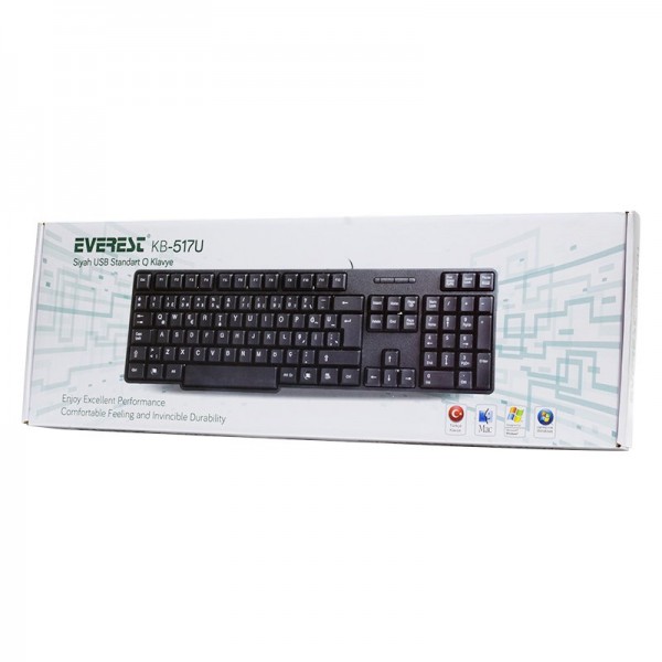 EVEREST KB-517U USB STANDART Q KLAVYE