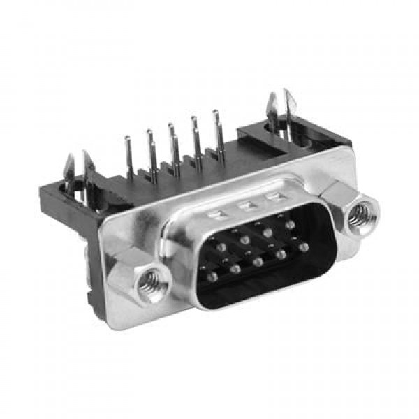 9 Pin Erkek D-SUB 90 Derece Konnektör 9 Pin Erkek D-SUB 90 Derece Konnektör