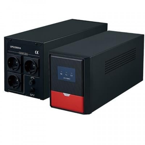 Andees AD-1500 1500VA 12V9AhX2 UPS Kesintisiz Güç Kaynağı (430x210x235Mm)