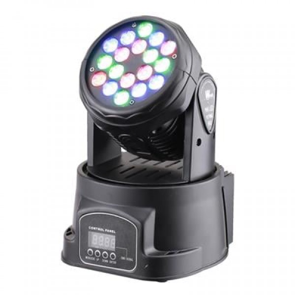 Aolait AL0318W 18x3W RGB Hareketli Sahne Işığı (Moving Head) Aolait AL0318W 18x3W RGB Hareketli Sahne Işığı (Moving Head)
