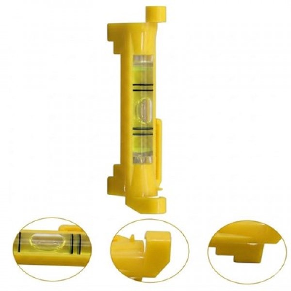 Powermaster Askı Aparatları İçin Asma Tip Sarı Kasalı İp Su Terazisi Powermaster Askı Aparatları İçin Asma Tip Sarı Kasalı İp Su Terazisi