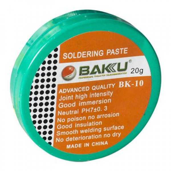 Baku BK-10 Yüksek Kaliteli İleri Seviye 20 Gram Lehim Pastası Baku BK-10 Yüksek Kaliteli İleri Seviye 20 Gram Lehim Pastası