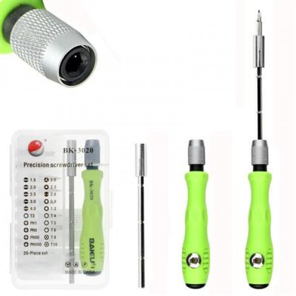 Baku BK-3020 20 Uçlu Tornavida Seti Baku BK-3020 20 Uçlu Tornavida Seti