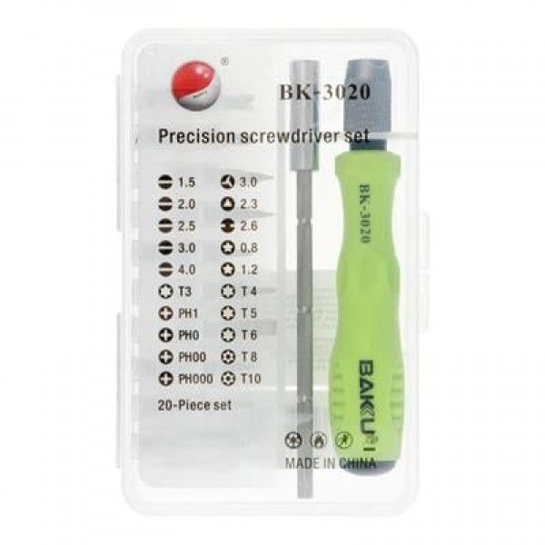 Baku BK-3020 20 Uçlu Tornavida Seti