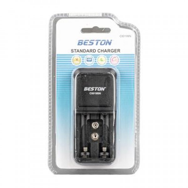 Beston C8019BN Pil Şarj Cihazı (2xAA - 2xAAA - 1x9v)