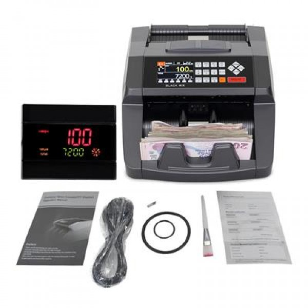 BlackMix Para Sayma Makinesi Sahte Para Kontrol UV-MG-IR (TL-Euro-USD) BlackMix Para Sayma Makinesi Sahte Para Kontrol UV-MG-IR (TL-Euro-USD)