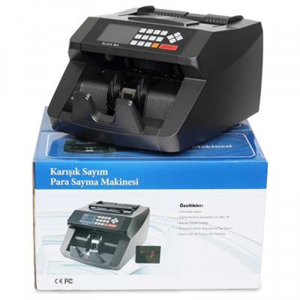 BlackMix Para Sayma Makinesi Sahte Para Kontrol UV-MG-IR (TL-Euro-USD) BlackMix Para Sayma Makinesi Sahte Para Kontrol UV-MG-IR (TL-Euro-USD)