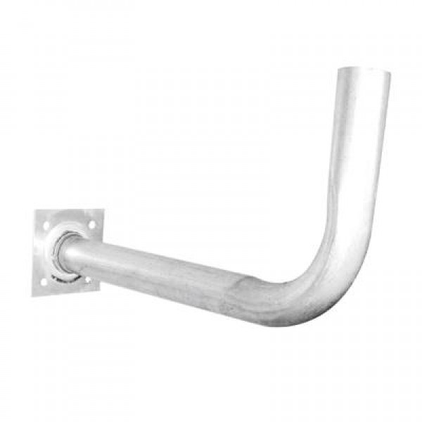 80 Cm Çanak İçin L Ayak 90 Derece (Kıvrık Boru 40-22)