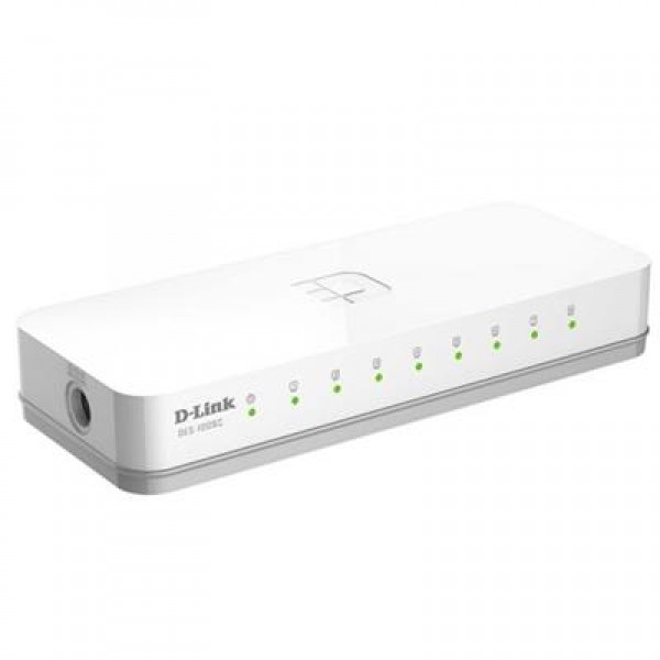 D-Link DES-1008c 10/100 Mbps 8 Port Ethernet Switch