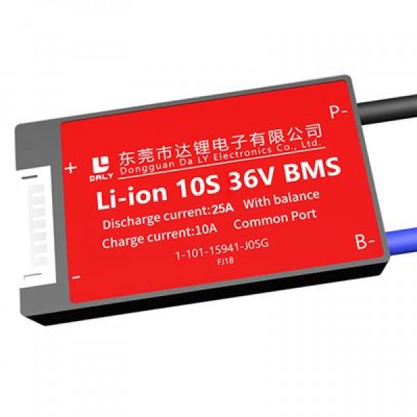 Daly Bms 10S 36V Deşarj 25A -Şarj 10A Balanslı Pil Koruma Modülü Daly Bms 10S 36V Deşarj 25A -Şarj 10A Balanslı Pil Koruma Modülü