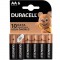 Duracell Basic İnce AA Kalem Pil 6'lı