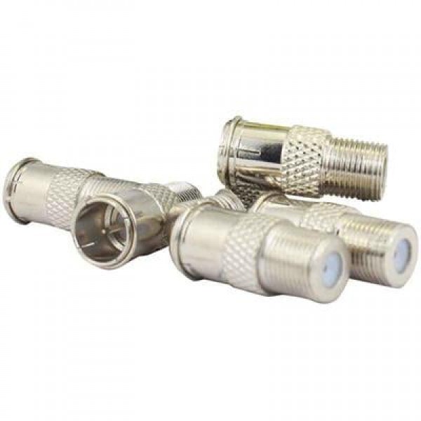 Hızlı F Quick Düz Tip Dişi-Erkek Dönüştürücü Konnektör (1 ADET)