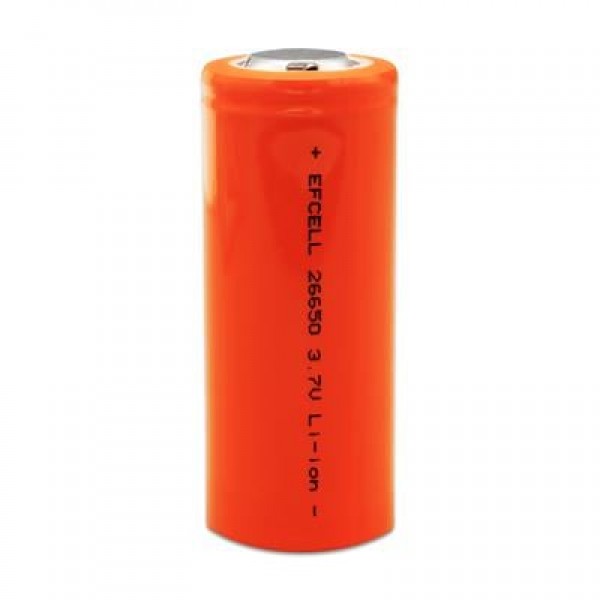 Efcell 3.7 Volt 4500 mAh ICR 26650 Şarj Edilebilir Pil