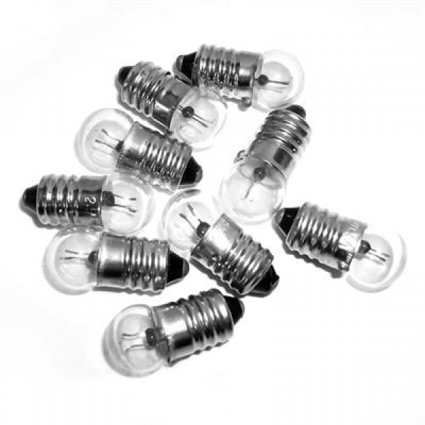 Mini Fener Ampul 2.5V Vidalı 50'li Paket Mini Fener Ampul 2.5V Vidalı 50'li Paket