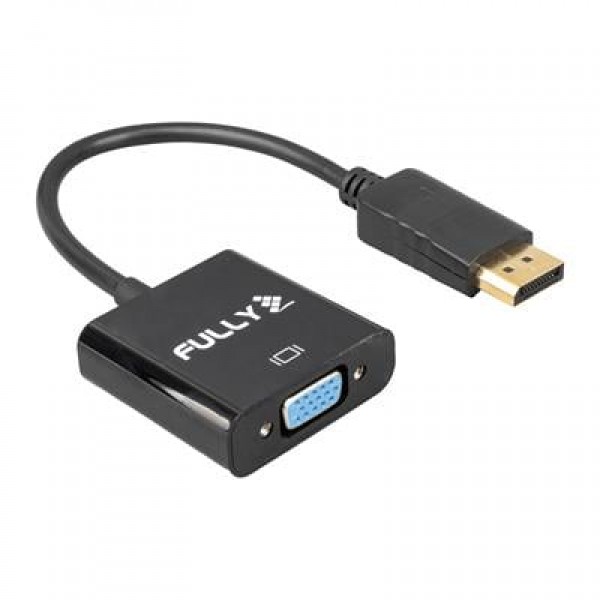 Fully G-539 10 Cm Display Port Erkek To Vga Dişi Çevirici Kablo