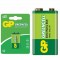 GP 1604GLF Greencell 9 Volt Pil (Tekli)