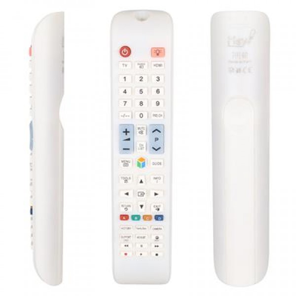 HEY 70140 Küçük Kalıp RM D1078W Samsung Beyaz Uyumlu LCD LED TV Kumanda