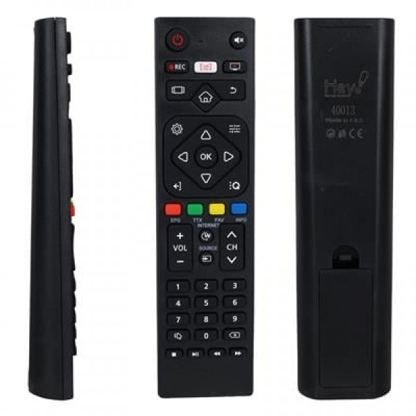 Sunny CRS-300AT RM-L265C Android TV Tuşlu LED TV Kumandası (RC0265-0820200802)