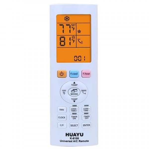 Huayu K-6100 Universal Akıllı AC Klima Kumandası