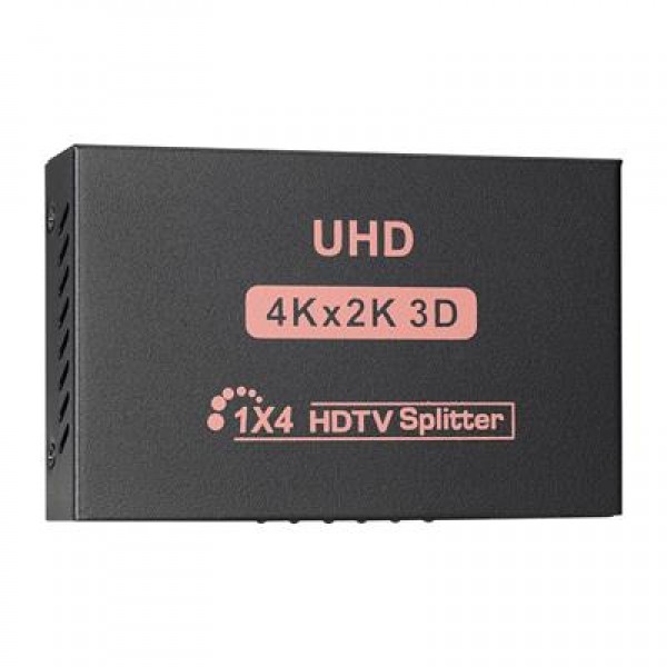 Hytech HY-LU4 4 Port 4Kx2K HDMI Splitter Dağıtıcı