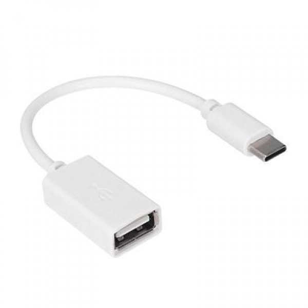 Hytech HY-X112 Beyaz Usb Dişi To Type-C Erkek Otg Çevirici