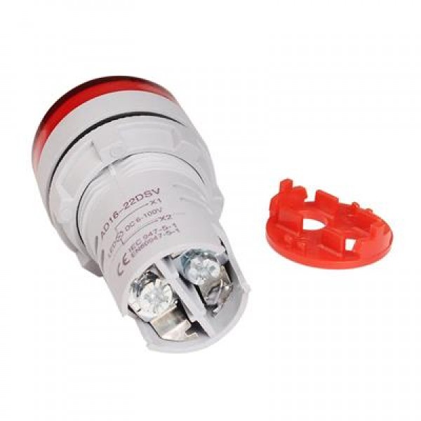 Intercom AD22-22V-DC 22MM Kırmızı Mini Yuvarlak Dijital DC Volt Ölçer Intercom AD22-22V-DC 22MM Kırmızı Mini Yuvarlak Dijital DC Volt Ölçer