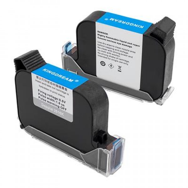 Endüstriyel Tip Portatif Siyah Yazıcı Kartuşu  Kingdream Depplai 2616K