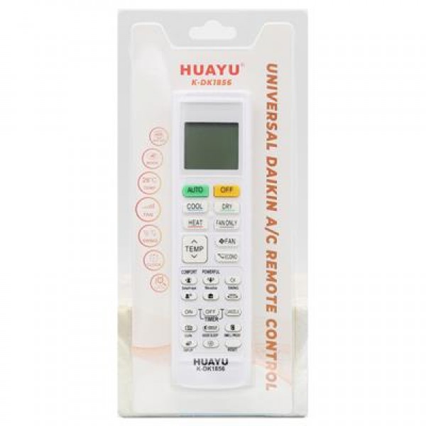 Huayu K-DK1856 Daikin Tüm Modeller Akıllı Universal Klima Kumandası