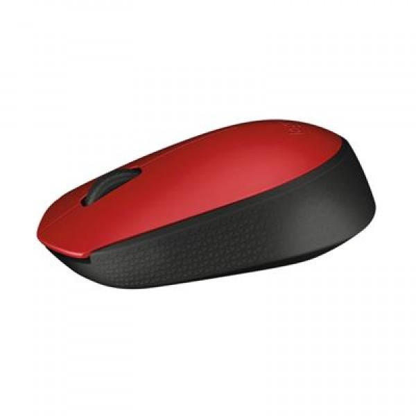Logitech M171 USB Kırmızı Kablosuz Mouse
