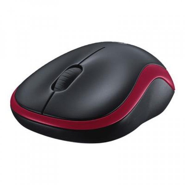 Logitech M185 Kablosuz Kırmızı Mouse