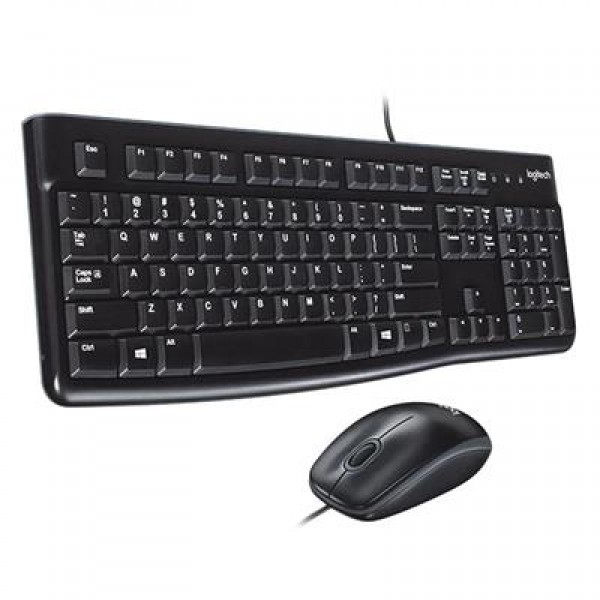 Logitech MK120 Usb Q Siyah Kablolu Klavye + Mouse Set