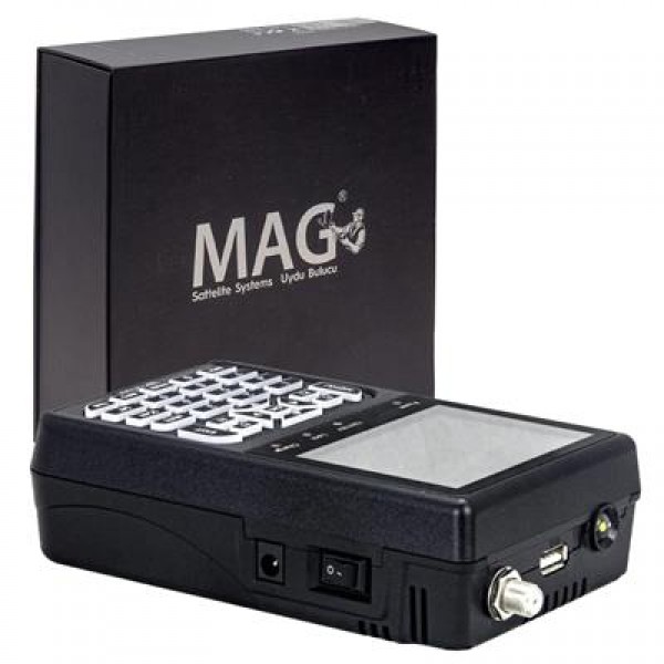 Mag MAG-2100 3.5'' DVB-S/S2 LCD Ekran Görüntülü HD Uydu Yön Sinyal Bulucu