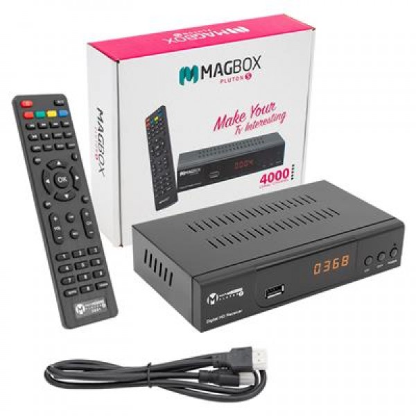 Magbox Pluton S Full HD TKGS'li HDMI-Scart Girişli Kasalı Uydu Alıcısı Magbox Pluton S Full HD TKGS'li HDMI-Scart Girişli Kasalı Uydu Alıcısı